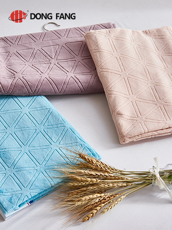   Milk velvet fabric with embossed DF2013