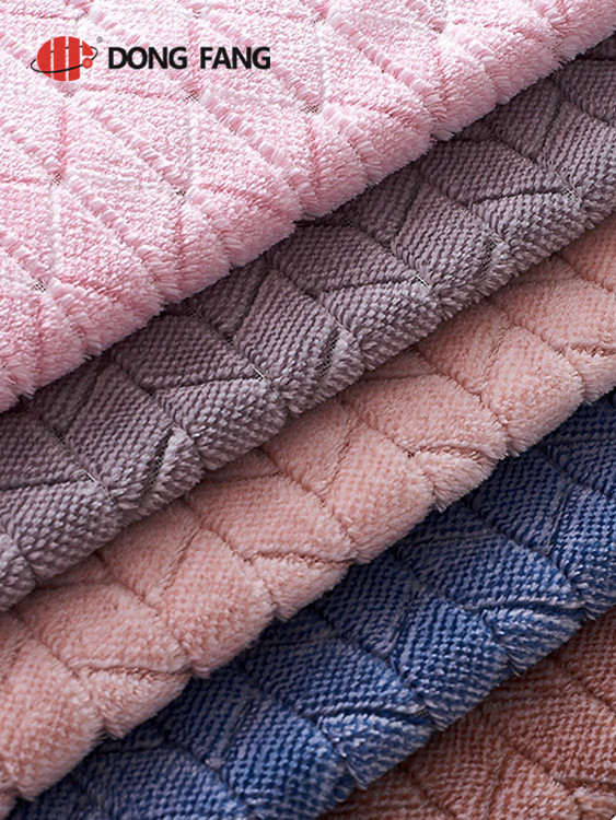  Flannel cationic jacquard fabric DF2015