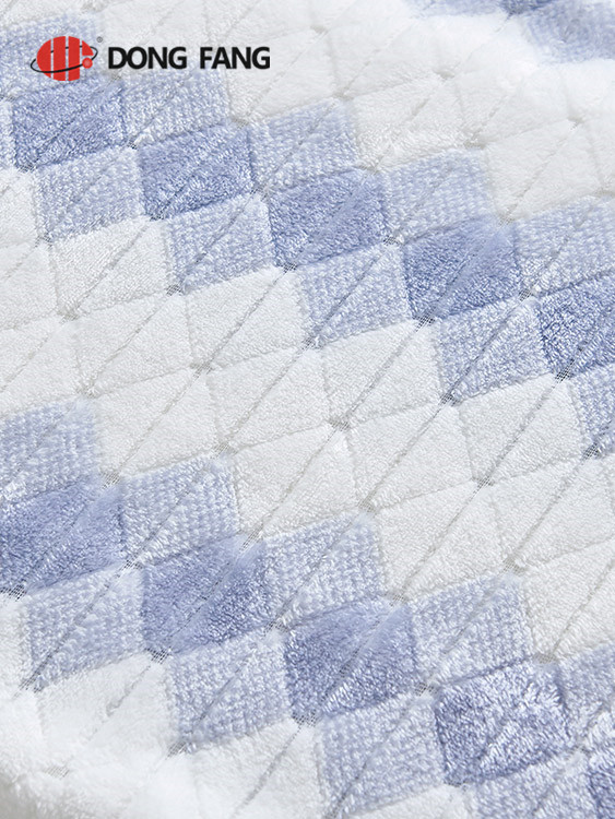 Flannel cationic jacquard fabric DF2022
