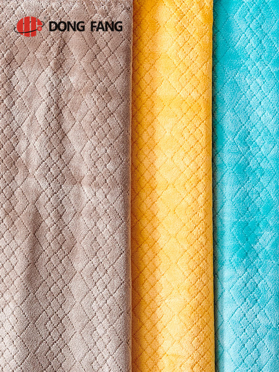  Flannel cationic jacquard fabric DF2025