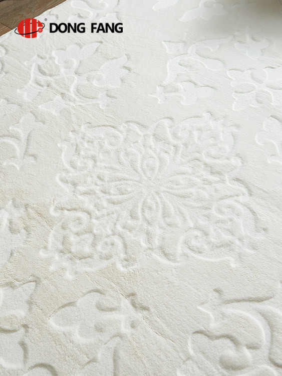 Flannel fabric with cuting DF2055