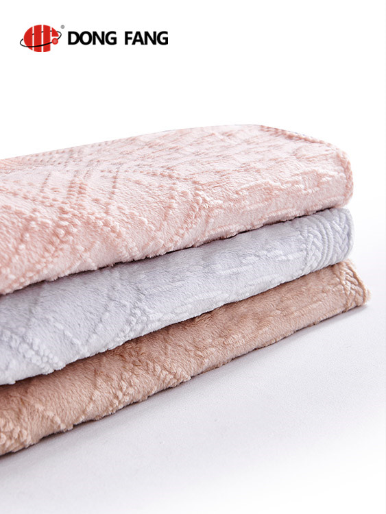 Flannel burnout fabric DF2058