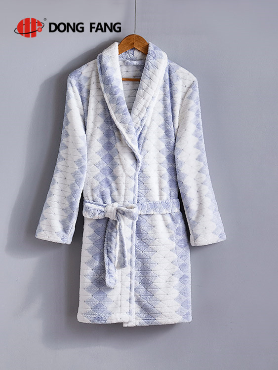 Flannel cationic jacquard fabric