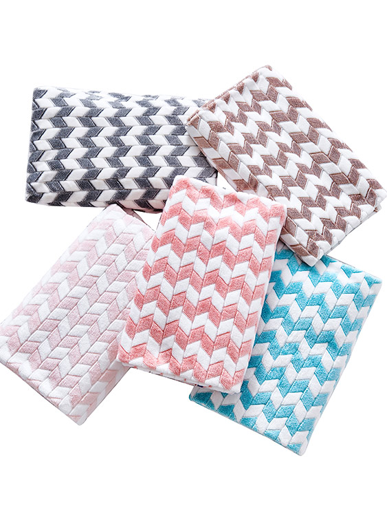 Cationic jacquard fabric 