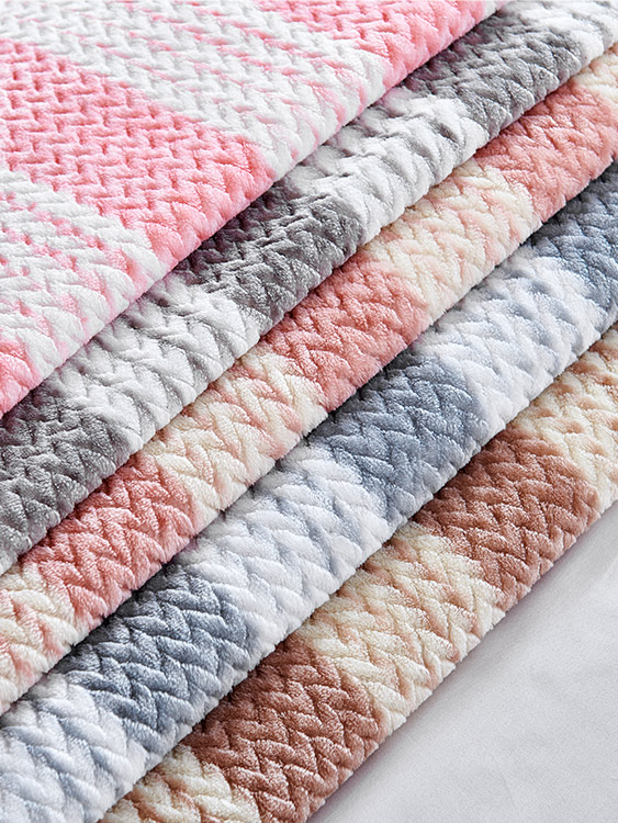 Printed jacquard  fabric 