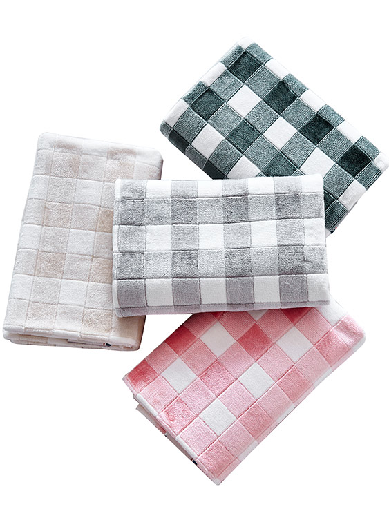 Cationic jacquard fabric 