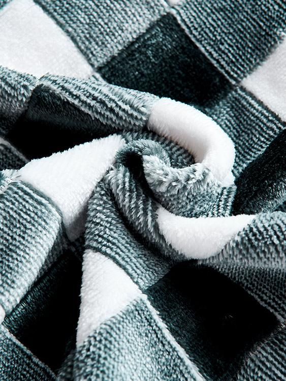 Cationic jacquard fabric 