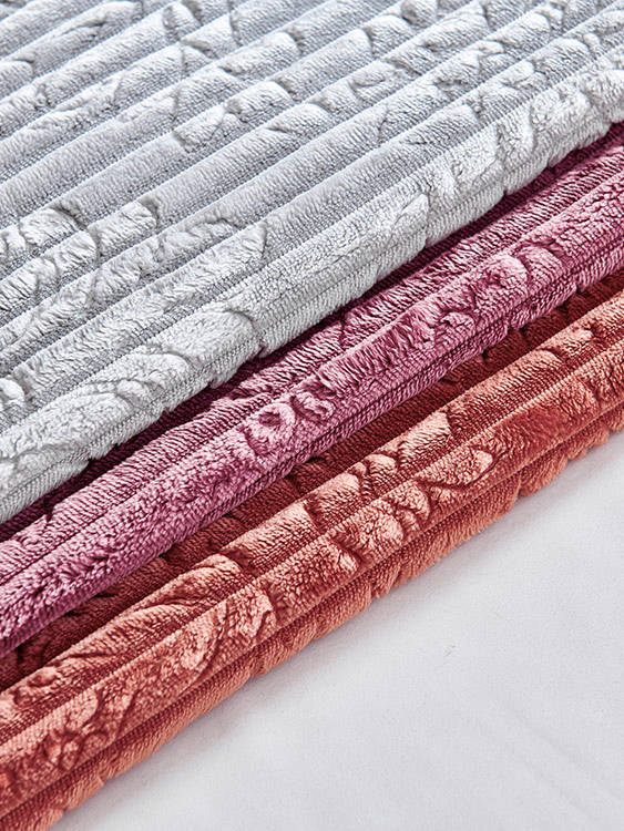 Corduroy embossing fabric 