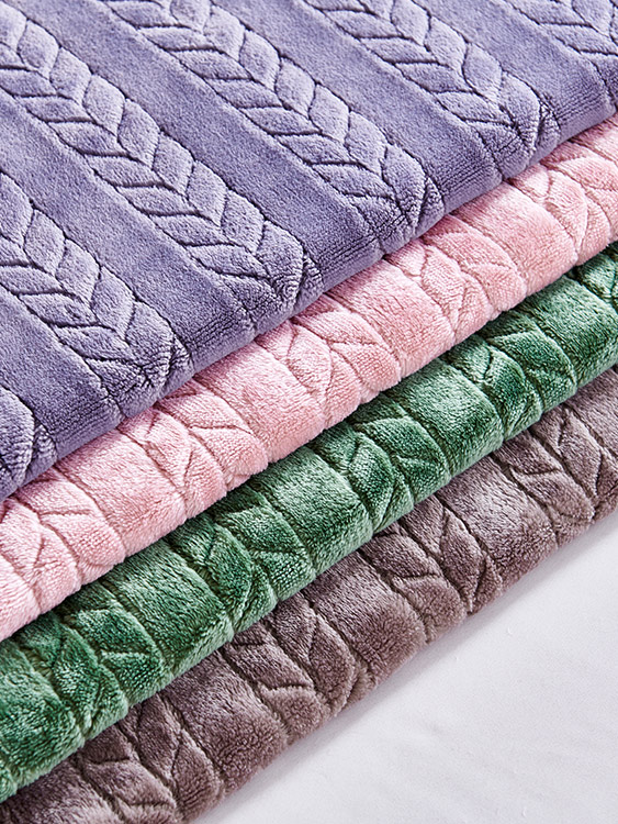 Plain jacquard fabric 