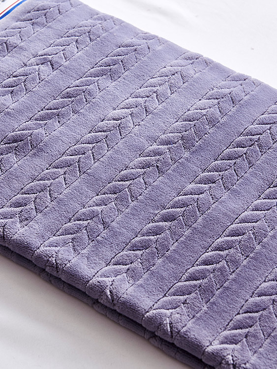 Plain jacquard fabric 
