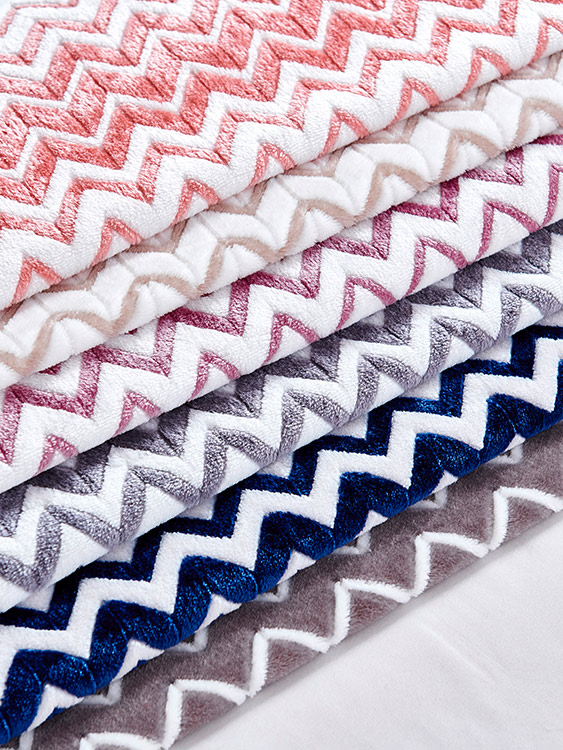 Cationic jacquard fabric 