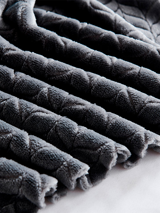 Plain jacquard fabric 