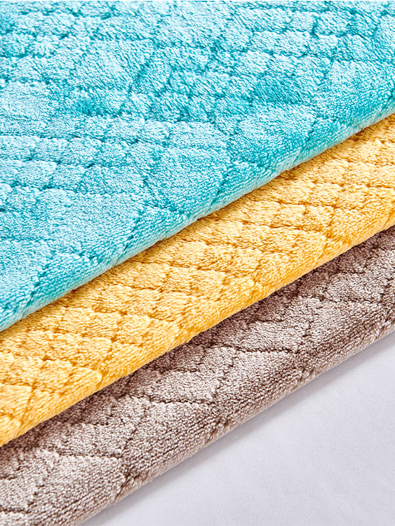 Plain jacquard fabric 