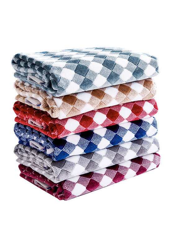 Cationic jacquard fabric 