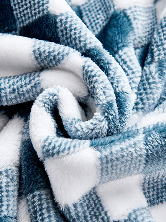 Cationic jacquard fabric 