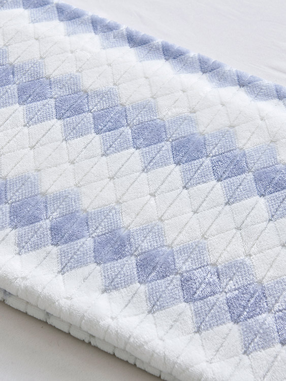 Cationic jacquard fabric 