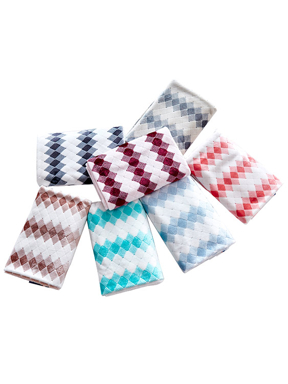 Cationic jacquard fabric 