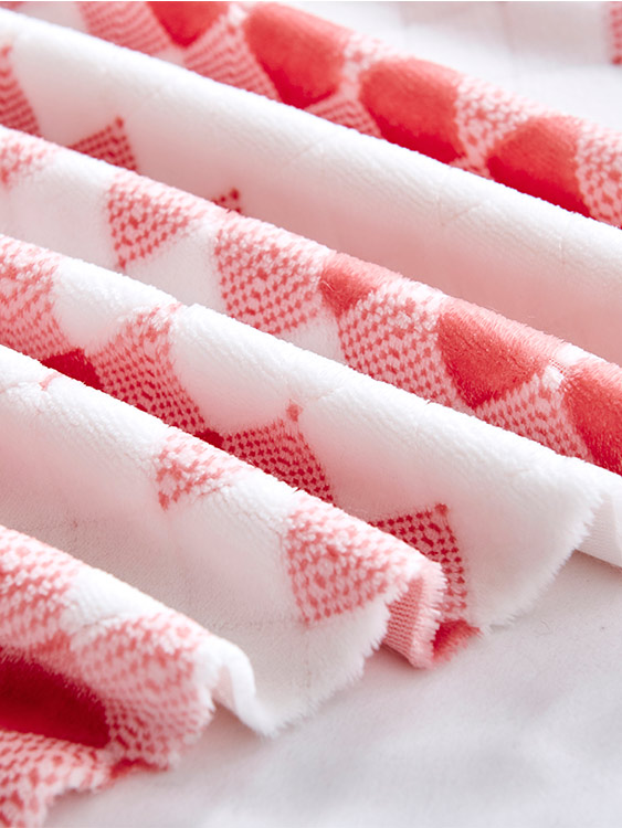Cationic jacquard fabric 