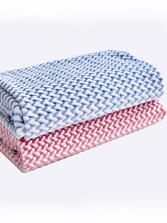 Cationic jacquard fabric 