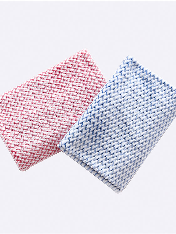 Cationic jacquard fabric 
