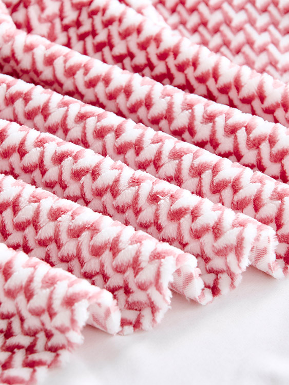 Cationic jacquard fabric 
