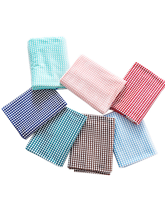 Cationic jacquard fabric 