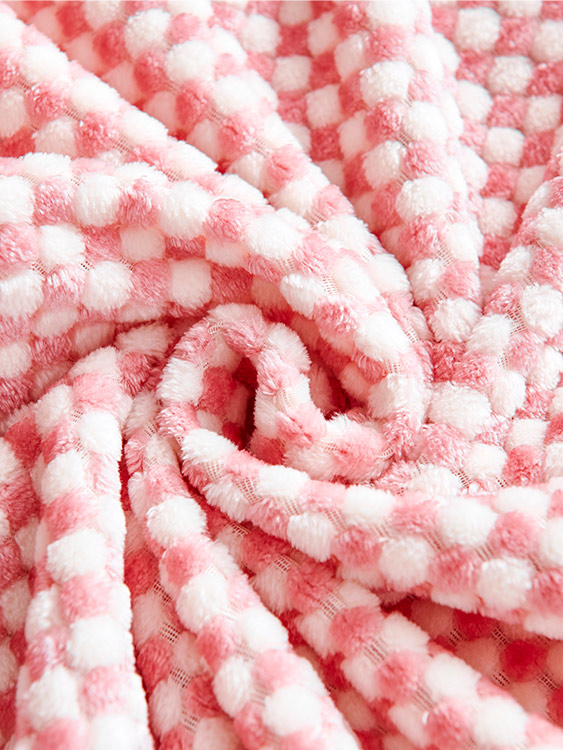 Cationic jacquard fabric 