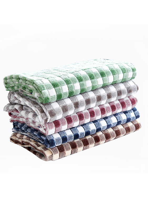 Cationic jacquard fabric 