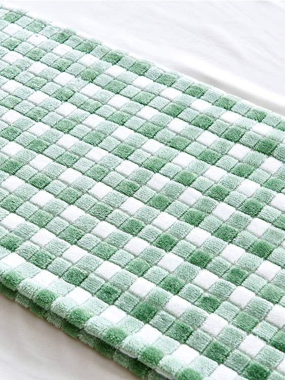 Cationic jacquard fabric 