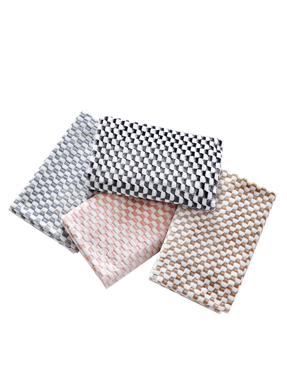 Cationic jacquard fabric 