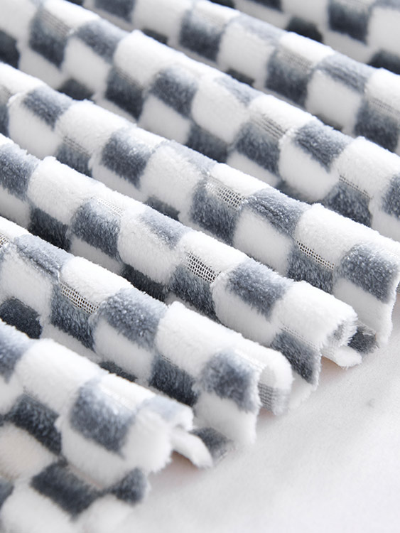 Cationic jacquard fabric 