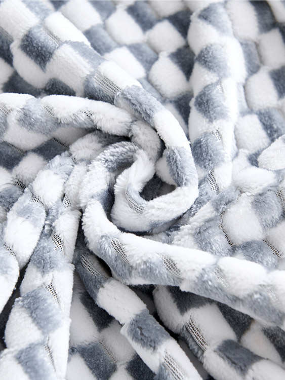Cationic jacquard fabric 