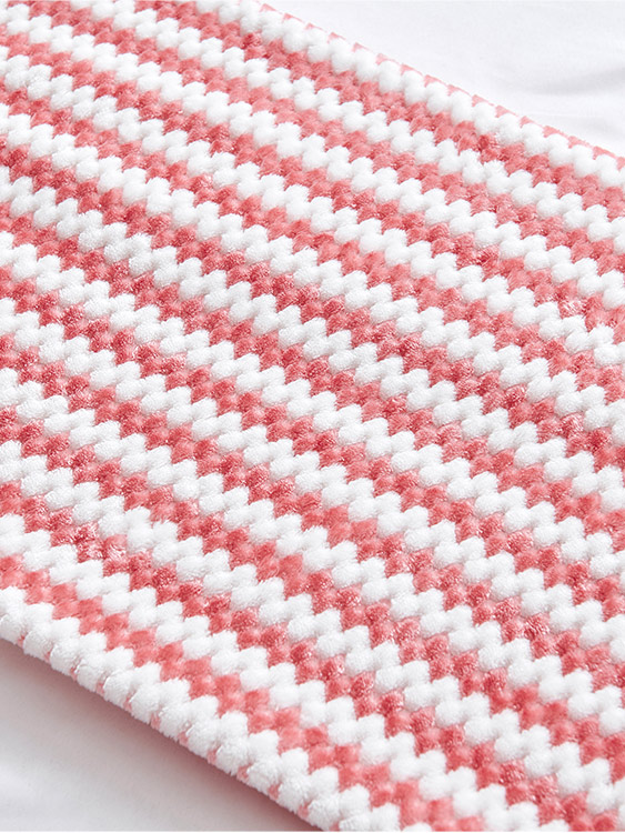 Cationic jacquard fabric 