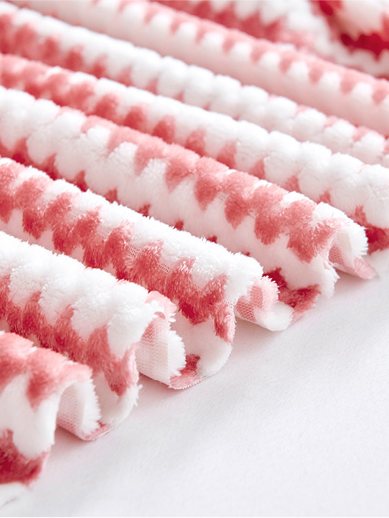 Cationic jacquard fabric 