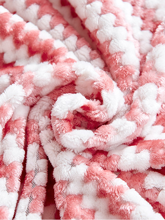 Cationic jacquard fabric 
