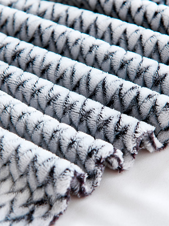 Back printed jacquard fabric 