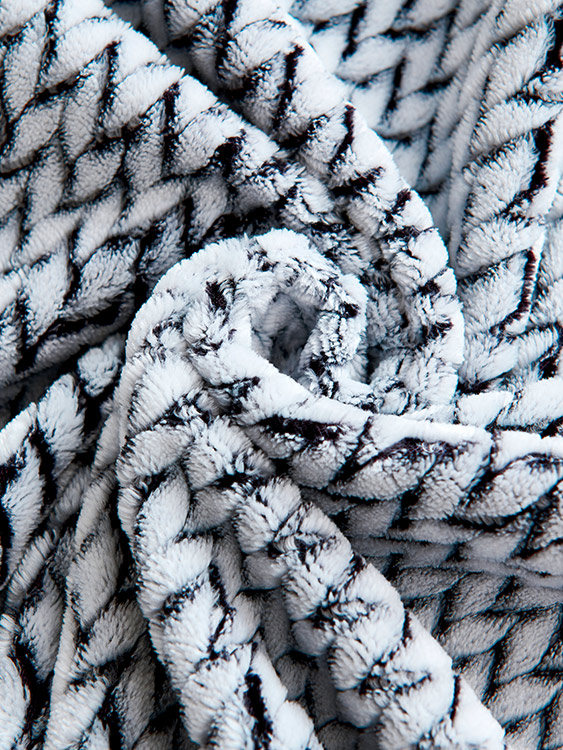 Back printed jacquard fabric 