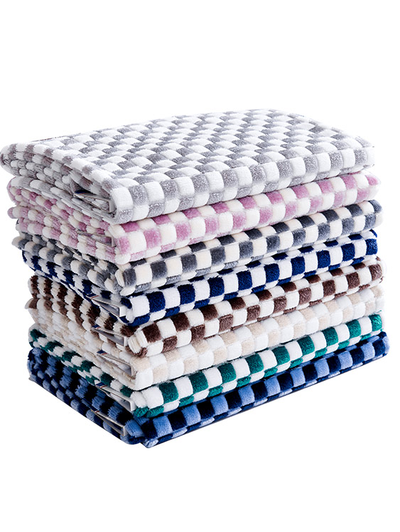 Cationic jacquard fabric 
