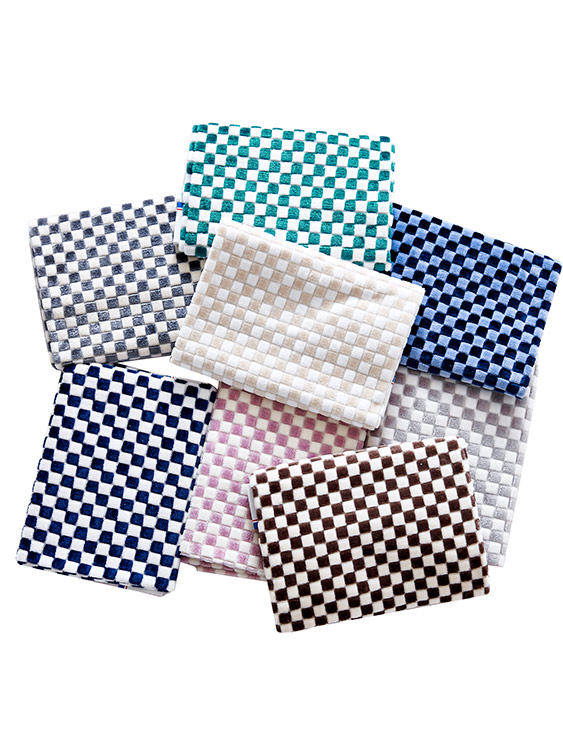 Cationic jacquard fabric 