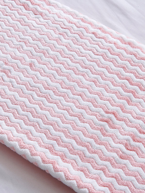 Cationic jacquard fabric 