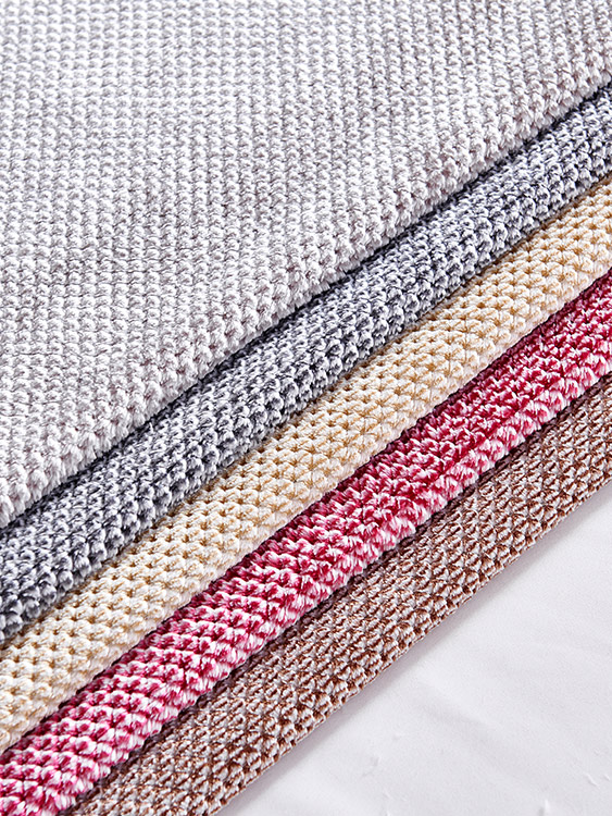Cationic jacquard fabric 