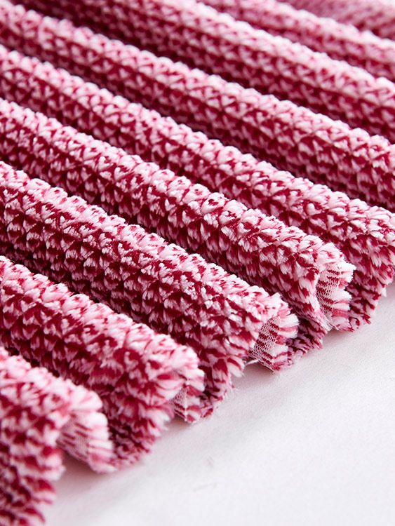 Cationic jacquard fabric 