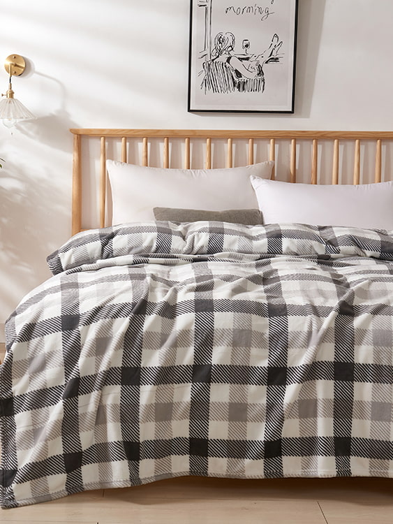 Milk fleece blanket