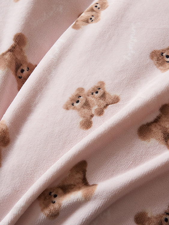 Four-piece milk velvet set