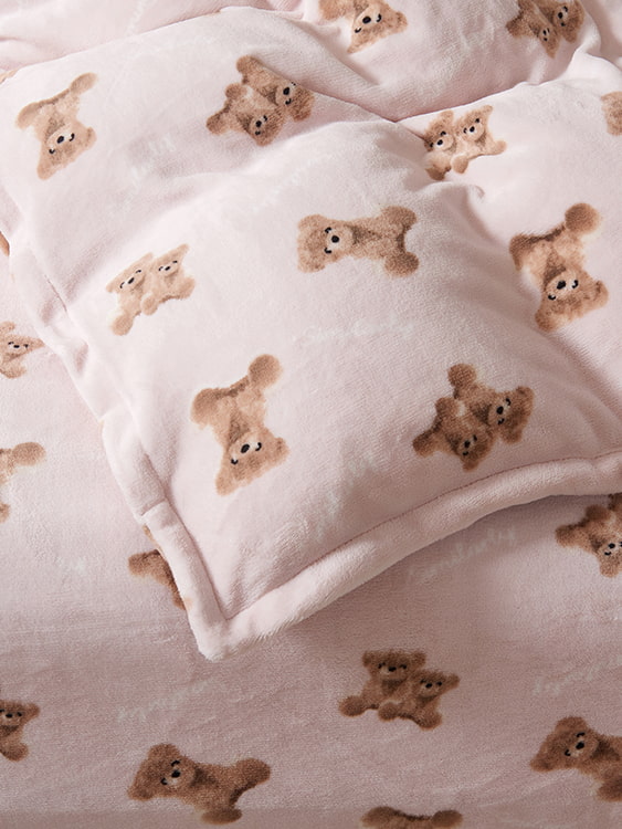 Four-piece milk velvet set