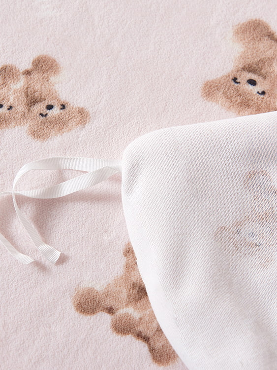 Four-piece milk velvet set