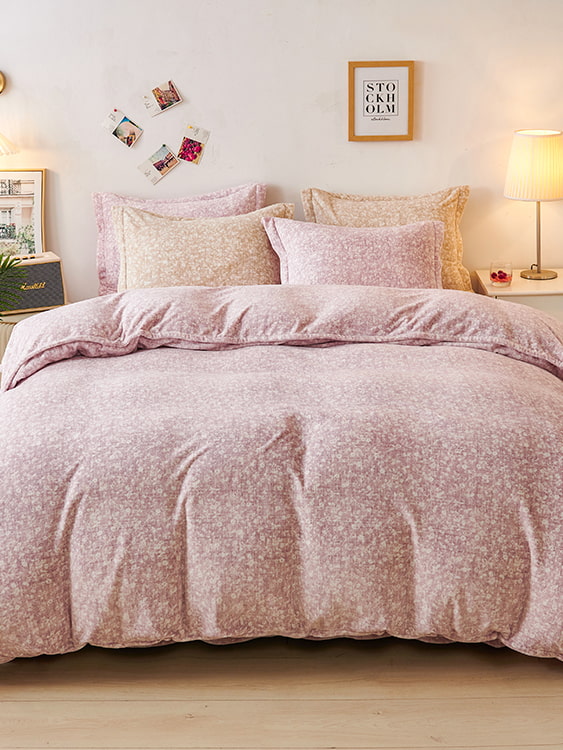 Four-piece milk velvet set