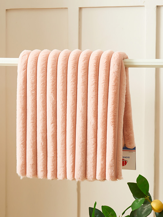 Corduroy rubit fur